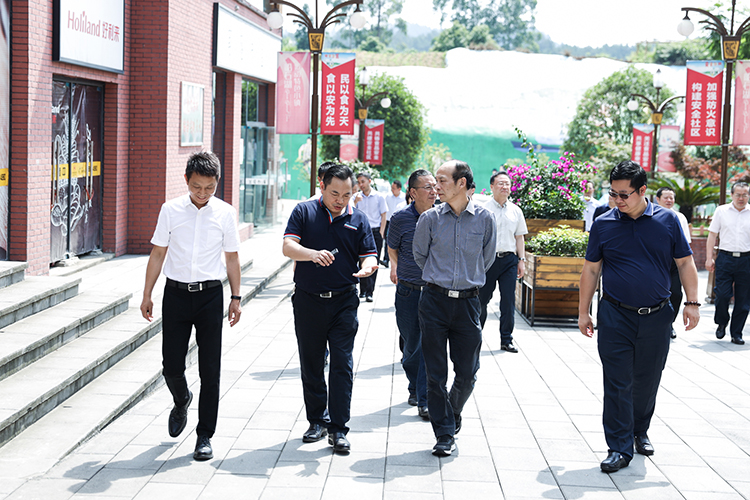 省人大常委會鄭樹全一行蒞臨川威連界基地參觀考察(圖4)