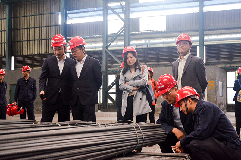 中國銀行朱鴻飛一行蒞臨川威集團連界基地參觀交流(圖2)