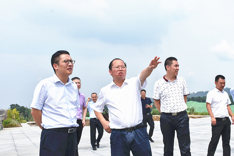 山東高速四川產業公司到川威考察交流(圖1)