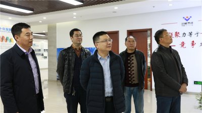 西南化工研究設計院有限公司副總經理孫炳一行來威參觀交流